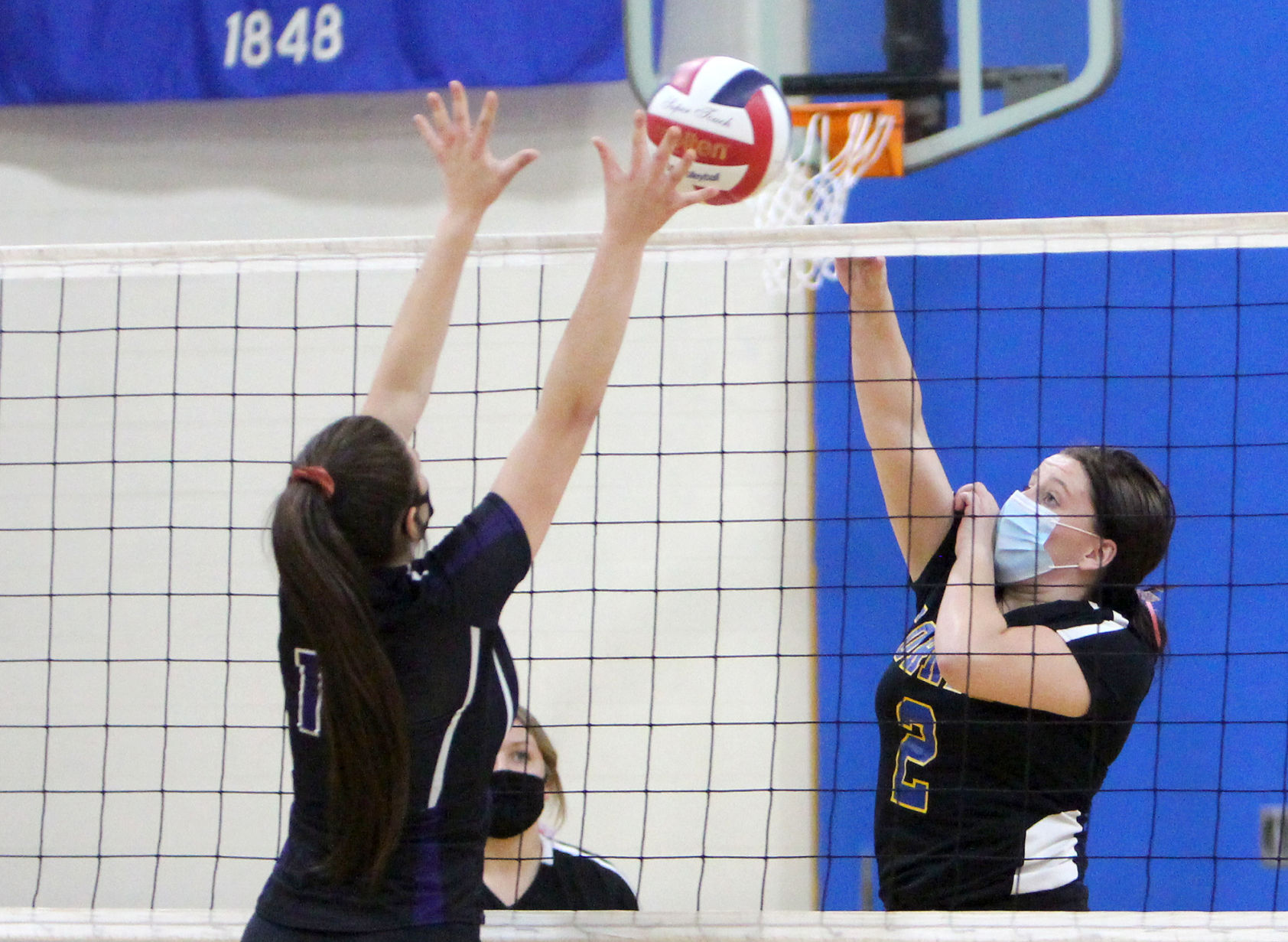 Lake Holcombe at Cornell volleyball 10-15-20